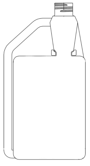 32205 32oz 28-410 HDPE Single Neck Bettix