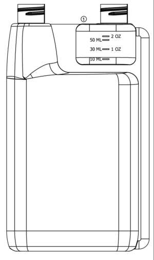 32414 32oz 28-410 HDPE Twin Neck Bettix