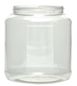 55896 1.5 Liter 110-400 PET Jar - Wide-Mouth Label Panel