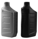 32459 1 Liter 38mm HDPE Motor Oil Oblong with Viewstripe