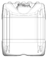 34355 4L 70mm HDPE Tight Head